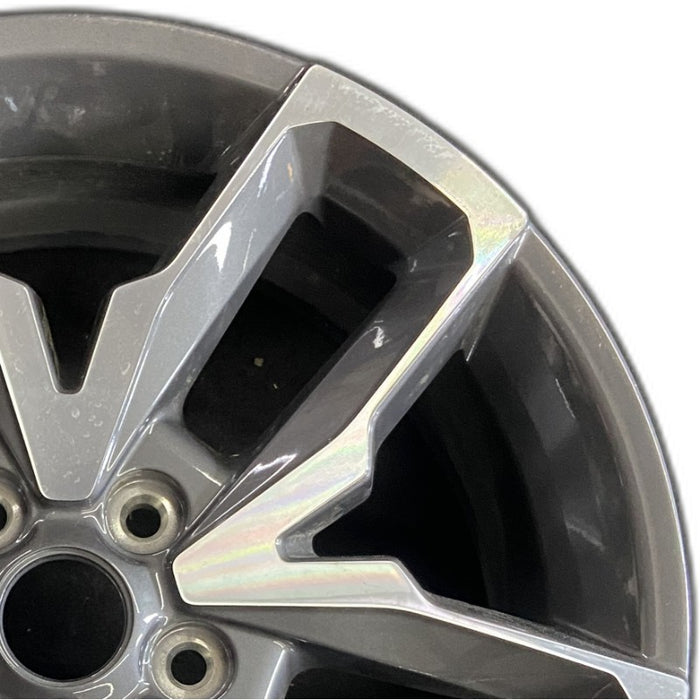 20" WRANGLER 24 20x8 5 spoke open spoke opt WRA Original OEM Wheel Rim - Side Profile