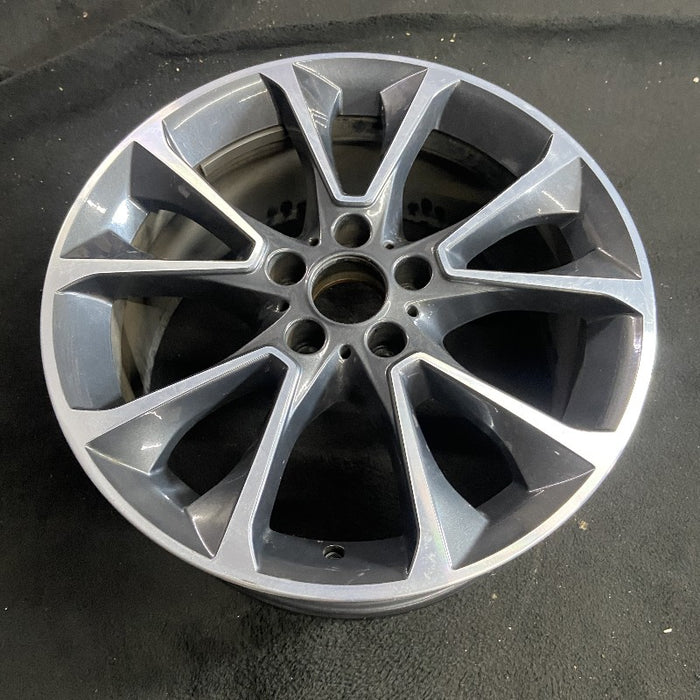 19" BMW X5 14-18 19x9 alloy 5 spoke V spoke narrow spoke Original OEM Wheel Rim - View 7