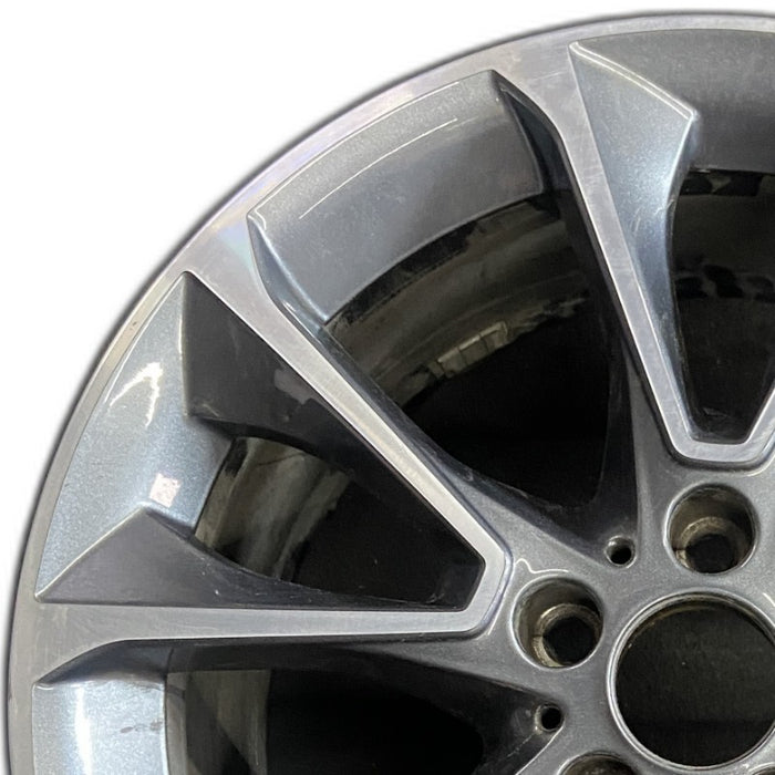 19" BMW X5 14-18 19x9 alloy 5 spoke V spoke narrow spoke Original OEM Wheel Rim - Angle View
