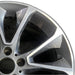 19" BMW X5 14-18 19x9 alloy 5 spoke V spoke narrow spoke Original OEM Wheel Rim - Side Profile