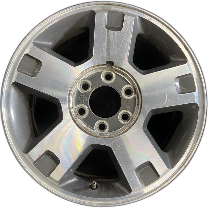 18" FORD F150 PICKUP 04 New Style 18x7.5 aluminum 5 spoke machined face - Front View