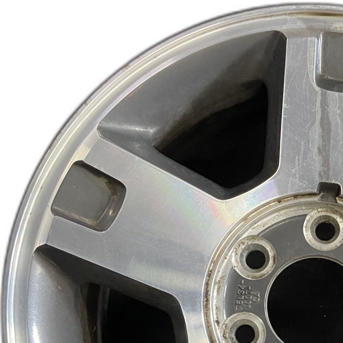 18" FORD F150 PICKUP 04 New Style 18x7.5 aluminum 5 spoke machined face - Angle View