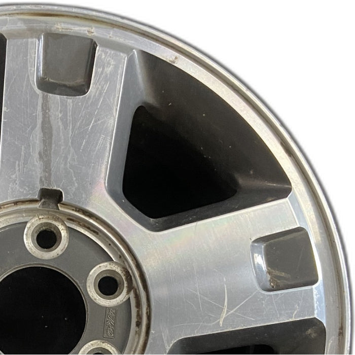18" FORD F150 PICKUP 04 New Style 18x7.5 aluminum 5 spoke machined face - Side Profile