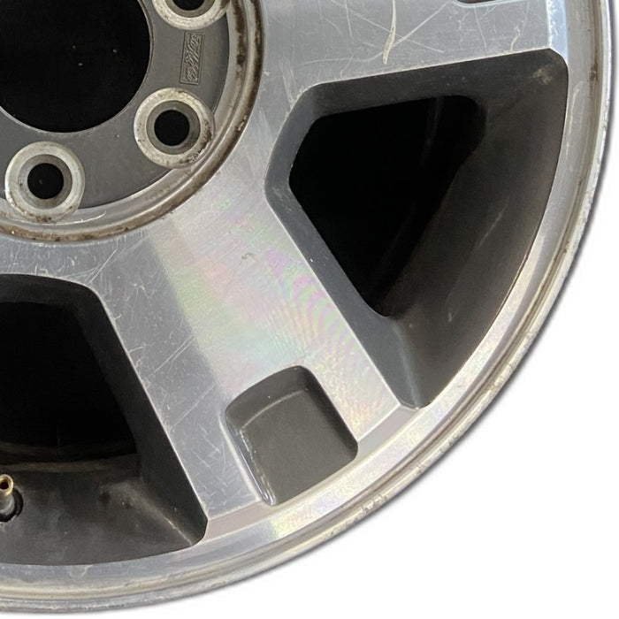 18" FORD F150 PICKUP 04 New Style 18x7.5 aluminum 5 spoke machined face - Close-Up Detail
