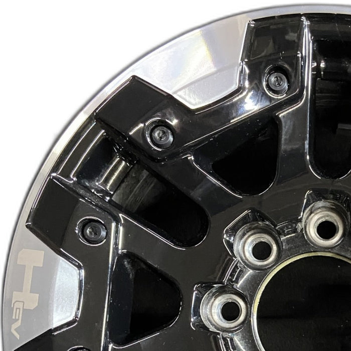 18" HUMMER EV 22 18x9 Original OEM Wheel Rim - Angle View