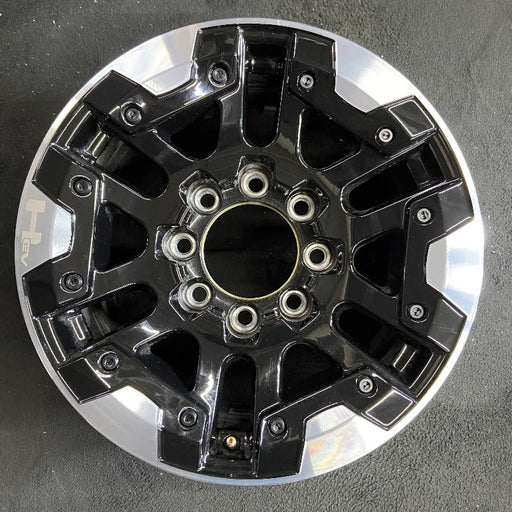 18" HUMMER EV 22 18x9 Original OEM Wheel Rim - Front View