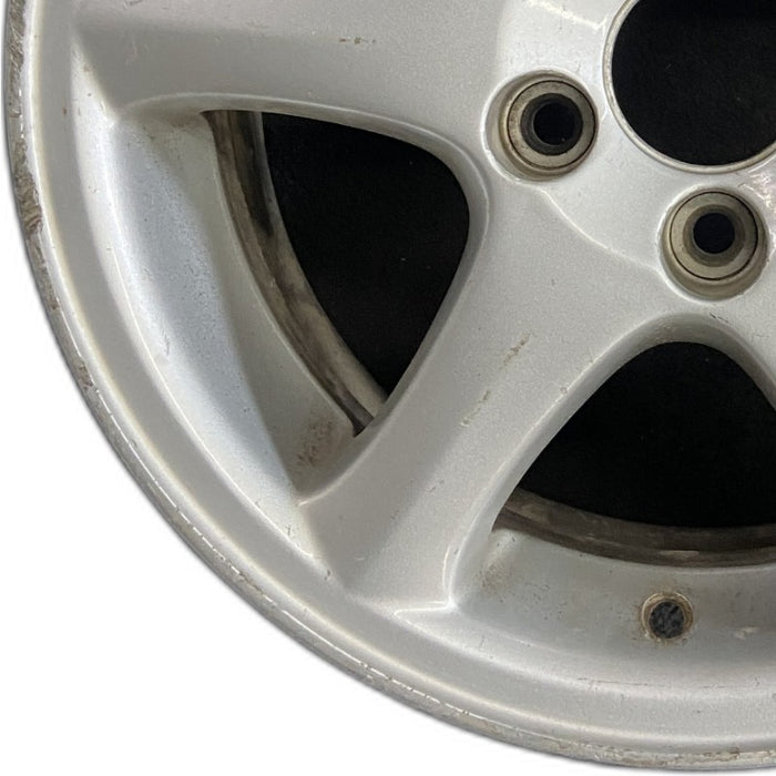 16" VOLVO 70 SERIES 98-99 16x6.5 alloy 6 spoke Original OEM Wheel Rim - Back View