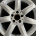 17" MERCEDES S-CLASS 03 230 Type; SL500 17x8.5 7 spoke Original OEM Wheel Rim - Angle View