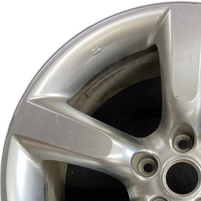 18" 350Z 05 18x8-1/2 alloy rear 5 spoke flat spoke 35th Anniversary Original OEM Wheel Rim