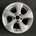 17" BMW X3 11-17 17x8 alloy 5 spoke L. Original OEM Wheel Rim - Front View