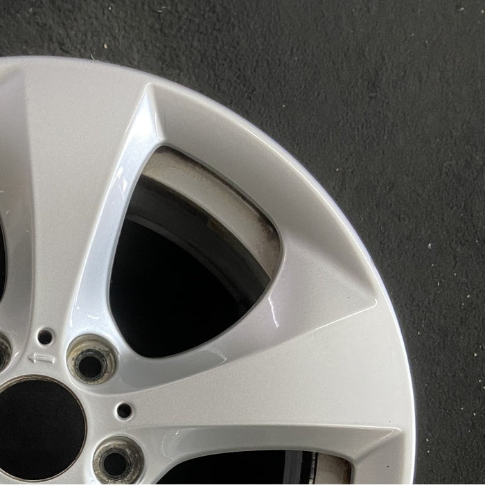 17" BMW X3 11-17 17x8 alloy 5 spoke L. Original OEM Wheel Rim - Close-Up Detail