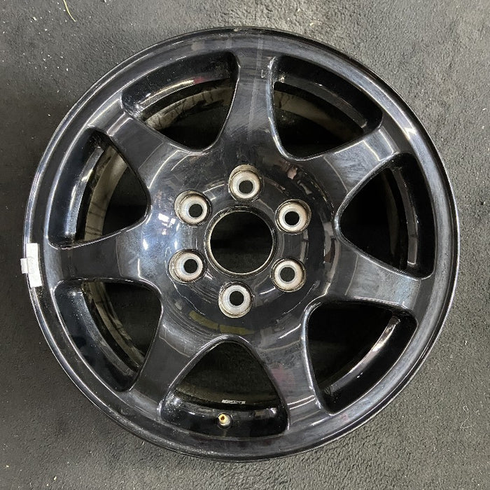 17" AVALANCHE 1500 07-10 17x7" 7 spoke aluminum spare opt N86 Original OEM - Front View