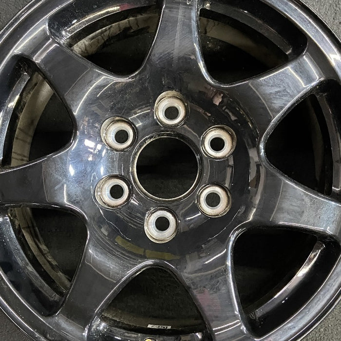 17" AVALANCHE 1500 07-10 17x7" 7 spoke aluminum spare opt N86 Original OEM - Angle View
