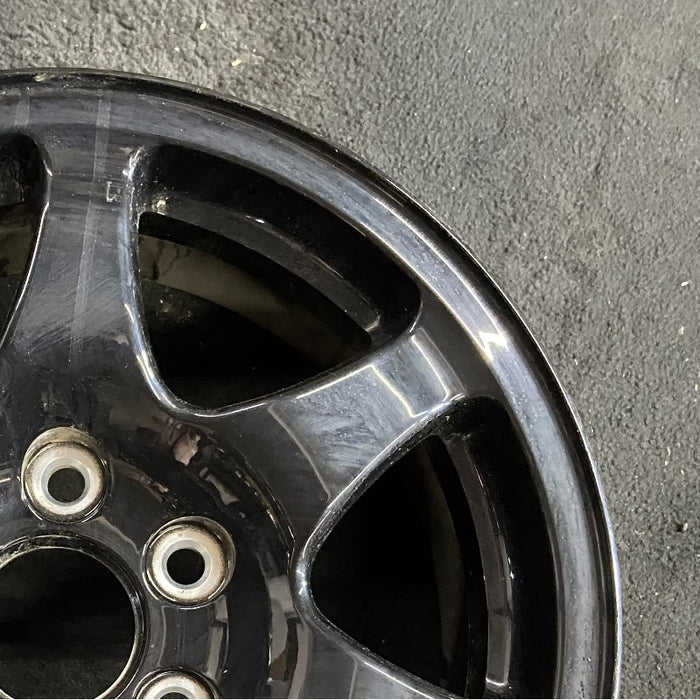 17" AVALANCHE 1500 07-10 17x7" 7 spoke aluminum spare opt N86 Original OEM - Close-Up Detail
