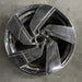 18" GOLF GTI 22-23 18x7.5, silver black Original OEM Wheel Rim - Angle View