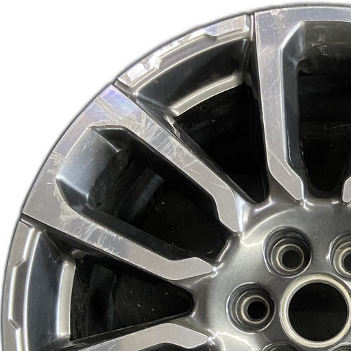 20" ACADIA 20-21 20x8 6 spoke double spoke opt SUE Original OEM Wheel Rim - Angle View
