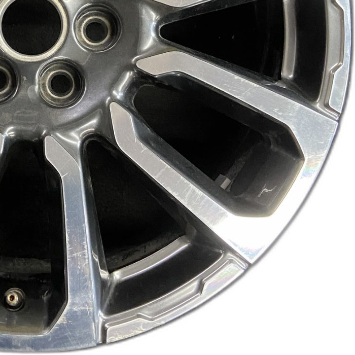 20" ACADIA 20-21 20x8 6 spoke double spoke opt SUE Original OEM Wheel Rim - Close-Up Detail