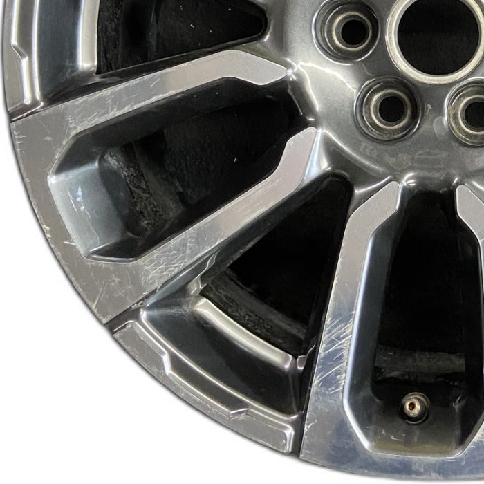 20" ACADIA 20-21 20x8 6 spoke double spoke opt SUE Original OEM Wheel Rim - Back View