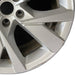 18" ATLAS CROSS SPORT 20-22 18x8 silver Original OEM Wheel Rim - Close-Up Detail