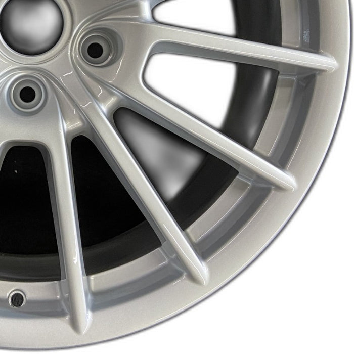 20" PORSCHE PANAMERA 10-16 alloy 20x9.5 15 spoke magnesium finish Original OEM Wheel Rim