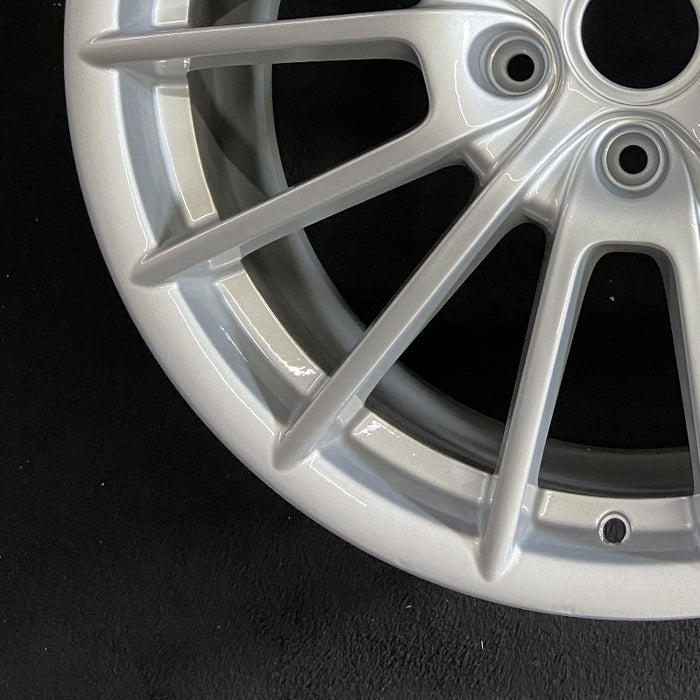 20" PORSCHE PANAMERA 10-16 alloy 20x9.5 15 spoke magnesium finish Original OEM - Additional View