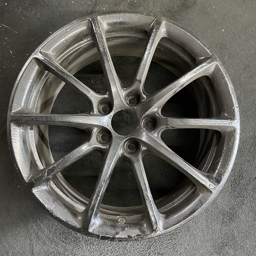 17" GIULIA 17-18 17x7.5 10 single spoke opt WAC Original OEM Wheel Rim - Front View