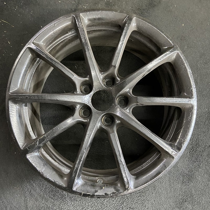 17" GIULIA 17-18 17x7.5 10 single spoke opt WAC Original OEM Wheel Rim - Front View
