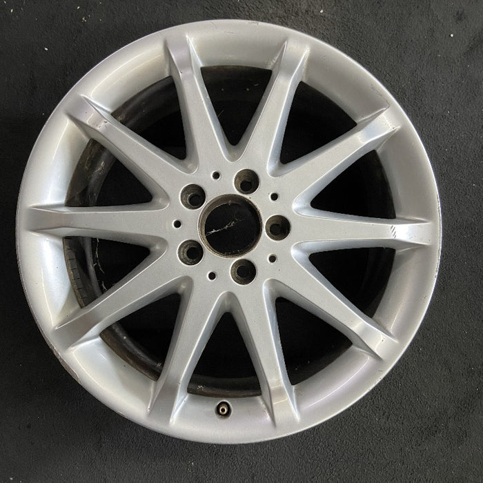 18" MERCEDES R-CLASS 06 251 Type; R350 18x8 10 spoke Original OEM Wheel Rim - Front View