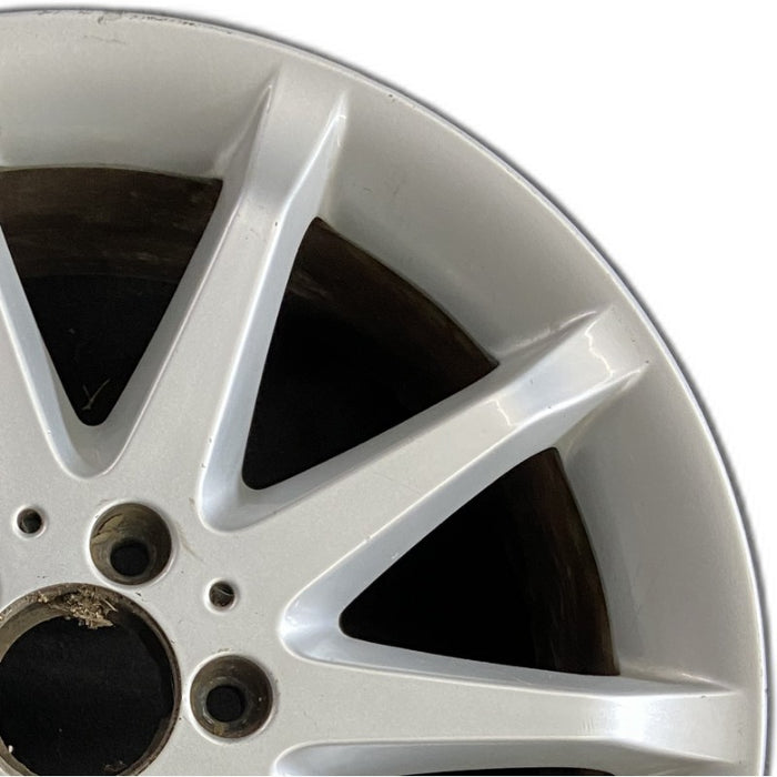 18" MERCEDES R-CLASS 06 251 Type; R350 18x8 10 spoke Original OEM Wheel Rim - Side Profile