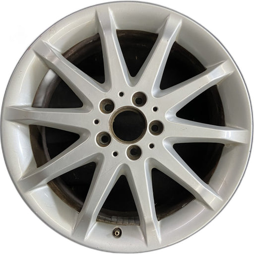 18" MERCEDES R-CLASS 06 251 Type; R350 18x8 10 spoke Original OEM Wheel Rim - Front View