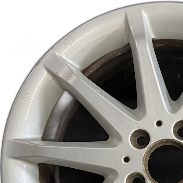 18" MERCEDES R-CLASS 06 251 Type; R350 18x8 10 spoke Original OEM Wheel Rim - Angle View