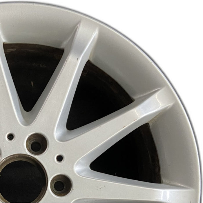 18" MERCEDES R-CLASS 06 251 Type; R350 18x8 10 spoke Original OEM Wheel Rim - Side Profile