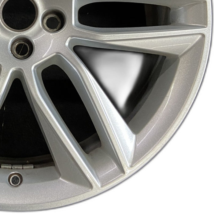20" JAGUAR F TYPE 14-17 20x9 alloy 6 split spoke silver Original OEM Wheel Rim