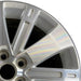 18" EQUINOX 10 18x7 10 spoke aluminum opt Q6D Original OEM Wheel Rim - Side Profile