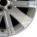 18" EQUINOX 10 18x7 10 spoke aluminum opt Q6D Original OEM Wheel Rim - Close-Up Detail
