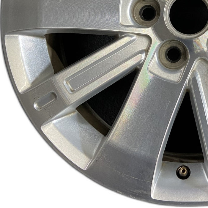 18" EQUINOX 10 18x7 10 spoke aluminum opt Q6D Original OEM Wheel Rim - Back View