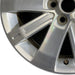 18" EQUINOX 10 18x7 10 spoke aluminum opt Q6D Original OEM Wheel Rim - Back View