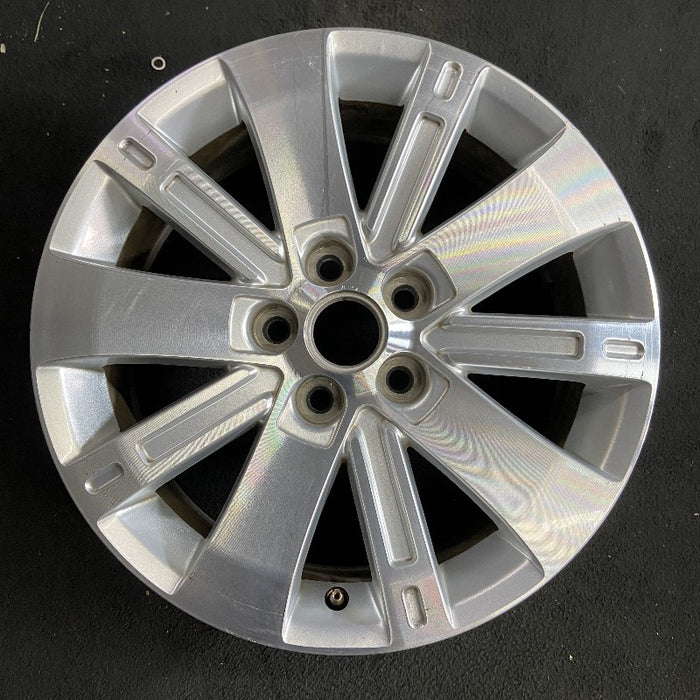 18" EQUINOX 10 18x7 10 spoke aluminum opt Q6D Original OEM Wheel Rim - Additional View