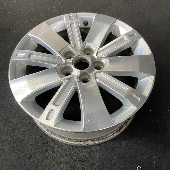 18" EQUINOX 10 18x7 10 spoke aluminum opt Q6D Original OEM Wheel Rim - View 8