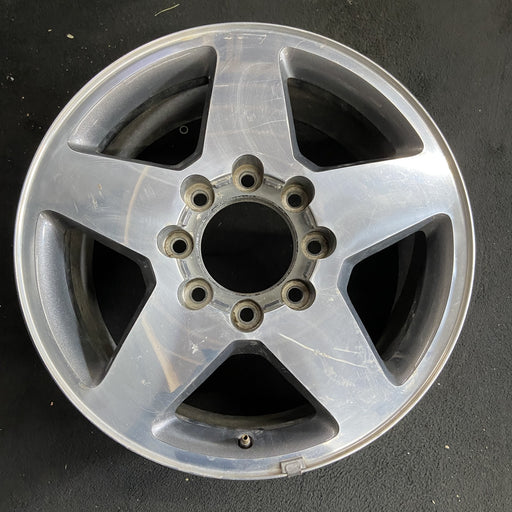 20" SIERRA 2500 PICKUP 17-19 20x8.5, 5 spoke, polished, opt RTH Original OEM - Additional View