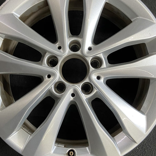 17" MERCEDES C-CLASS 19 205 Type Sedan C300 17x7 Original OEM Wheel Rim - Angle View