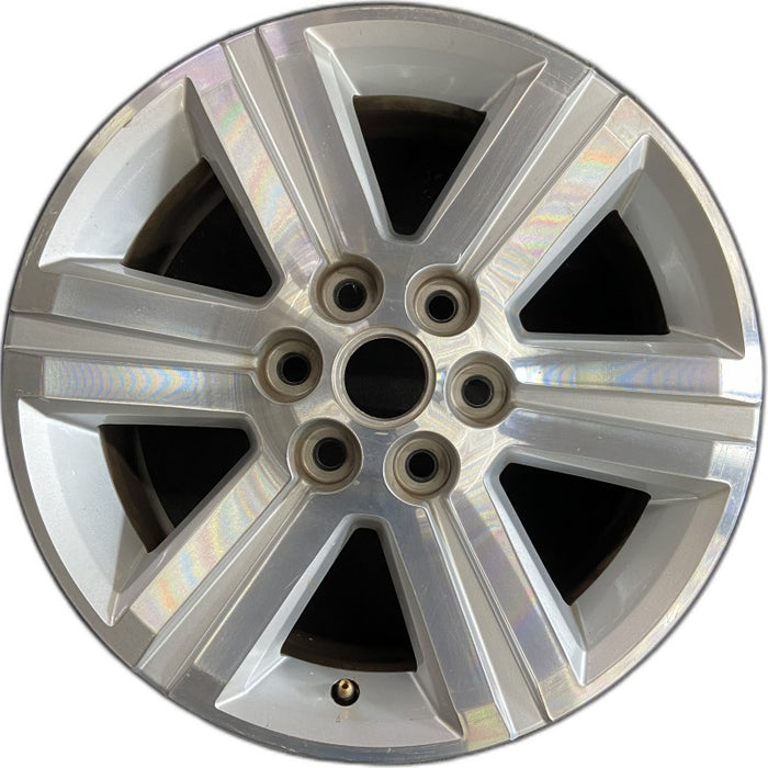 18" TRAVERSE 13-14 18x7.5 aluminum Original OEM Wheel Rim - Front View