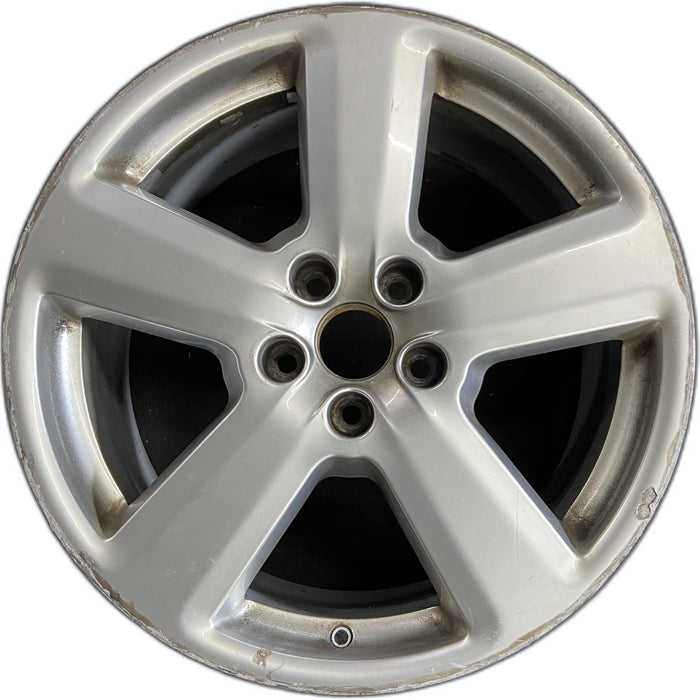 18" AUDI A4 06-08 18x8 , 5 spoke Original OEM Wheel Rim - Front View