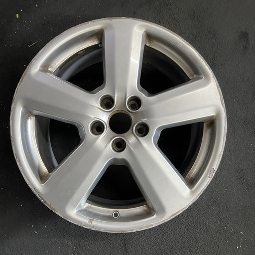 18" AUDI A4 06-08 18x8 , 5 spoke Original OEM Wheel Rim - Angle View