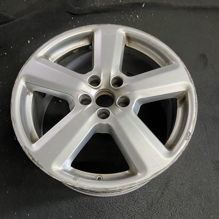 18" AUDI A4 06-08 18x8 , 5 spoke Original OEM Wheel Rim - Side Profile