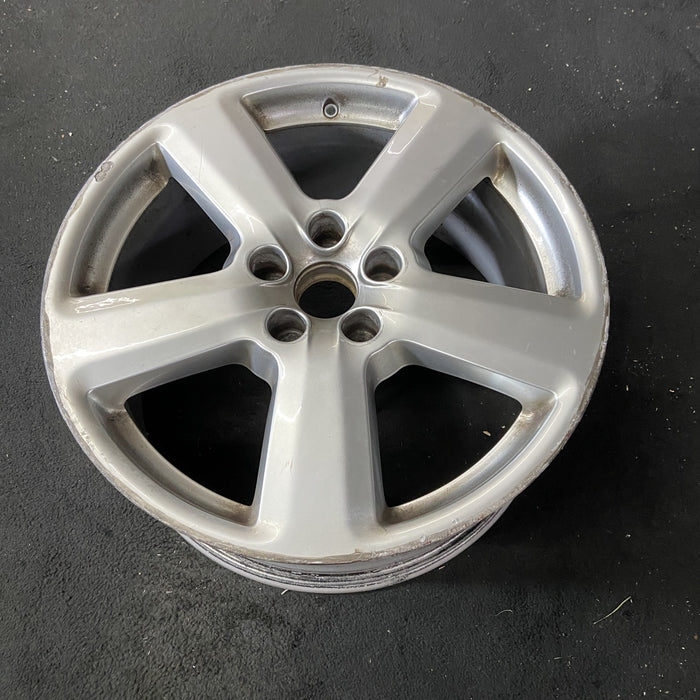 18" AUDI A4 06-08 18x8 , 5 spoke Original OEM Wheel Rim - Close-Up Detail