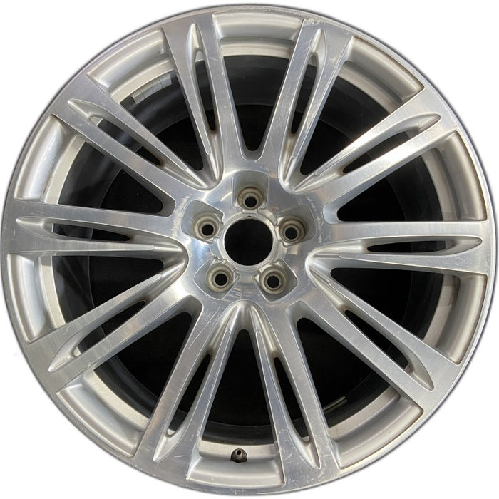20" AUDI A8 11-15 20x9 alloy 10 spoke Original OEM Wheel Rim - Front View