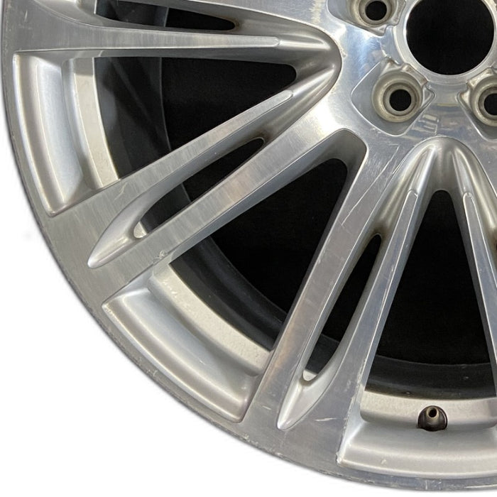 20" AUDI A8 11-15 20x9 alloy 10 spoke Original OEM Wheel Rim - Back View