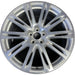 20" AUDI A8 11-15 20x9 alloy 10 spoke Original OEM Wheel Rim - Front View