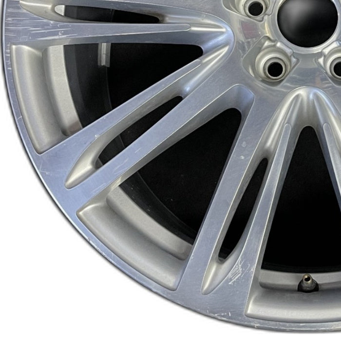 20" AUDI A8 11-15 20x9 alloy 10 spoke Original OEM Wheel Rim - Back View